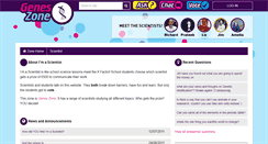 Desktop Screenshot of genesj11.imascientist.org.uk
